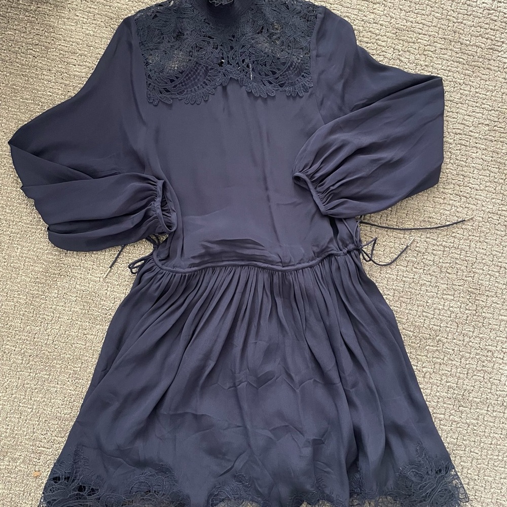 NWT silk blend dress. Magali Pascal/Anthropologie🌺 - Picture 10 of 12